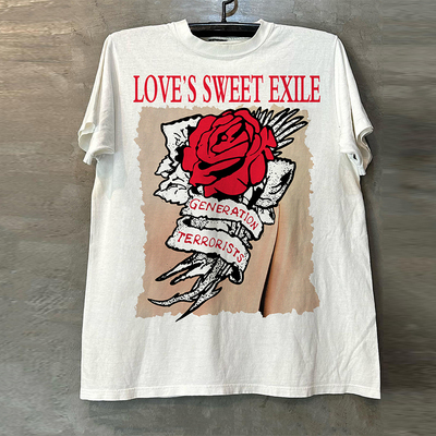 欧美另类摇滚hiphop嘻哈风短袖