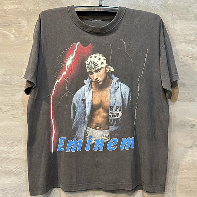 短袖T恤hiphop男女埃米纳姆