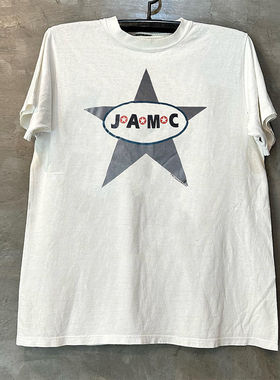 JAMC摇滚乐队欧美高街简约摇滚hiphop高级感短袖男女纯棉圆领T恤