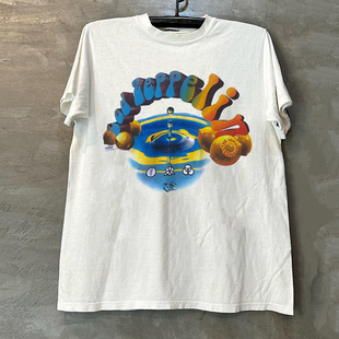 Led Zeppelin齐柏林飞船乐队民谣摇滚短袖T恤BF风美式高街半袖潮