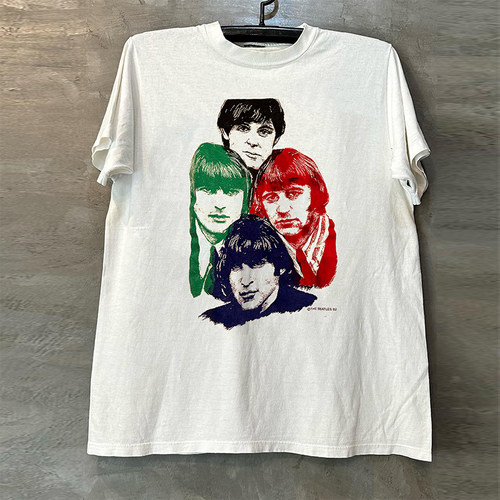 TheBeatles披头士乐队短袖