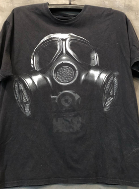 Linkin Park林肯公园乐队欧美暗黑摇滚风chic嘻哈短袖cec男女T恤