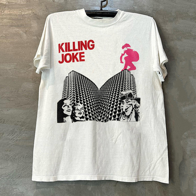 致命玩笑乐队美式重磅棉短袖T恤