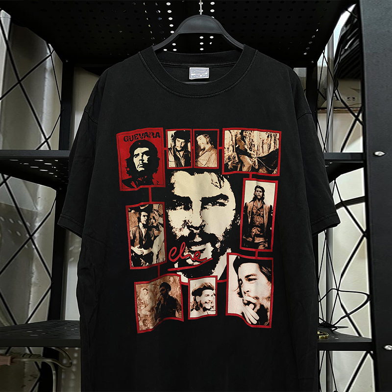 切·格瓦拉美式重磅纯棉短袖T恤