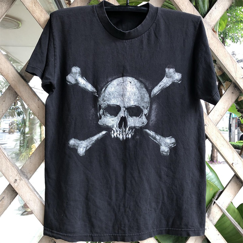 欧美重磅棉男女短袖T恤