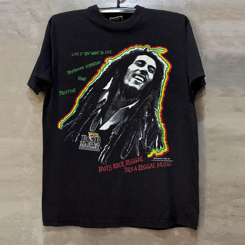 BobMarley人像印花纪念款短袖