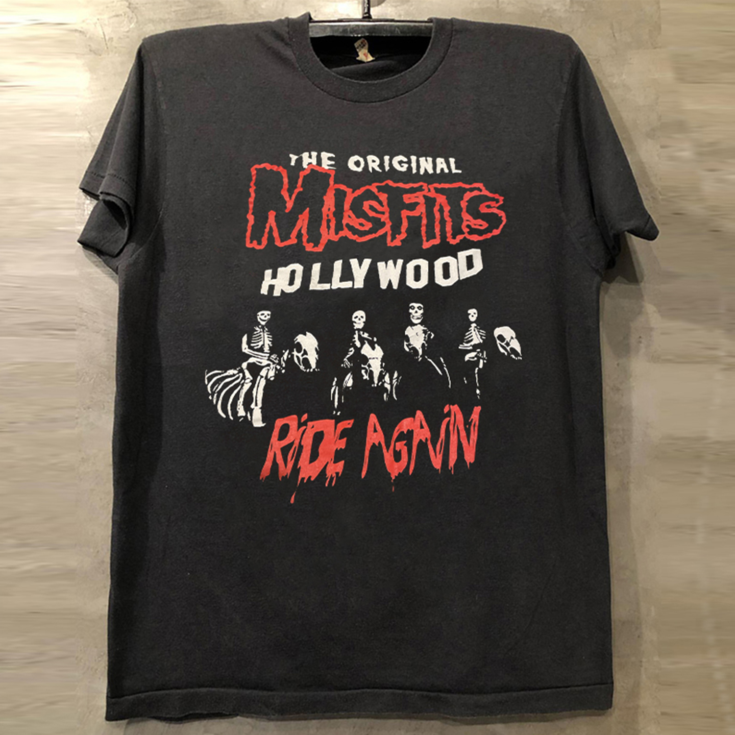 Themisfits乐队美式纯棉短袖T恤