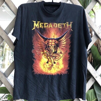 MEGADETH欧美男女短袖t恤