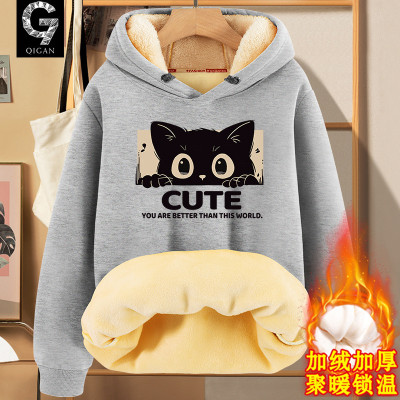 卫衣男款加厚秋冬款青少年冬装