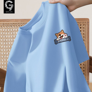 短袖男款青少年夏季潮牌纯棉t恤初中生学生夏天半袖上衣夏装体恤