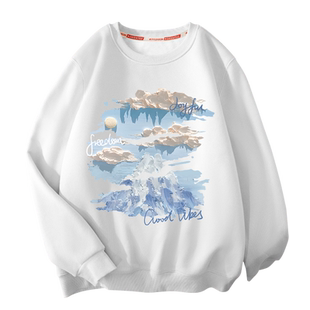 卫衣男款2026新款春秋季青少年初中生高中生学生春款圆领春装外套