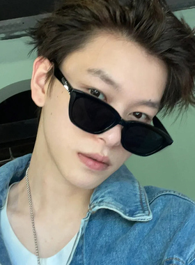 gm猫眼墨镜个性美式复古小框男士痞帅偏光防紫外线近视太阳镜女潮