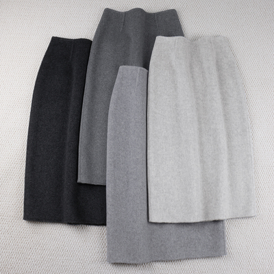 气质显瘦品质好货秋冬毛呢半身裙