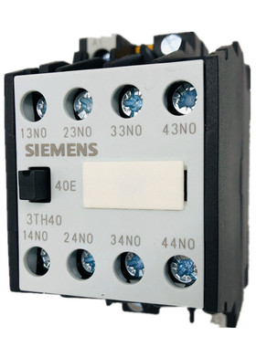 西门子 3TH40 40-0X 4常开交流接触器3TH4040-OX 40EAC220V