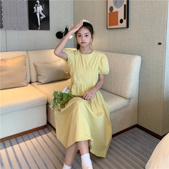Real price new Korean Platycodon grandiflorum Mori high waist mid length first love skirt