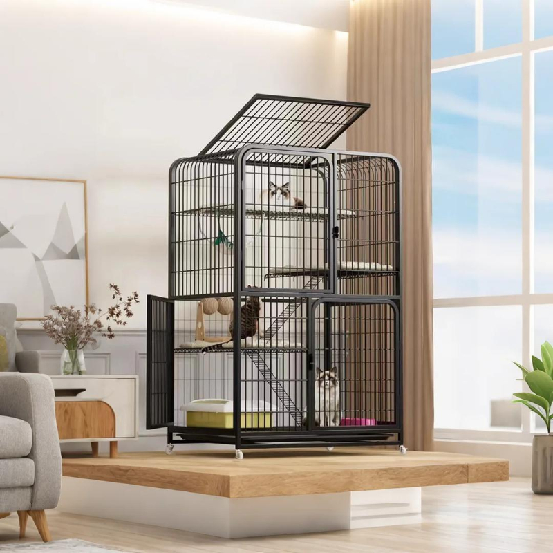 家用室内猫笼子加密加固大空间