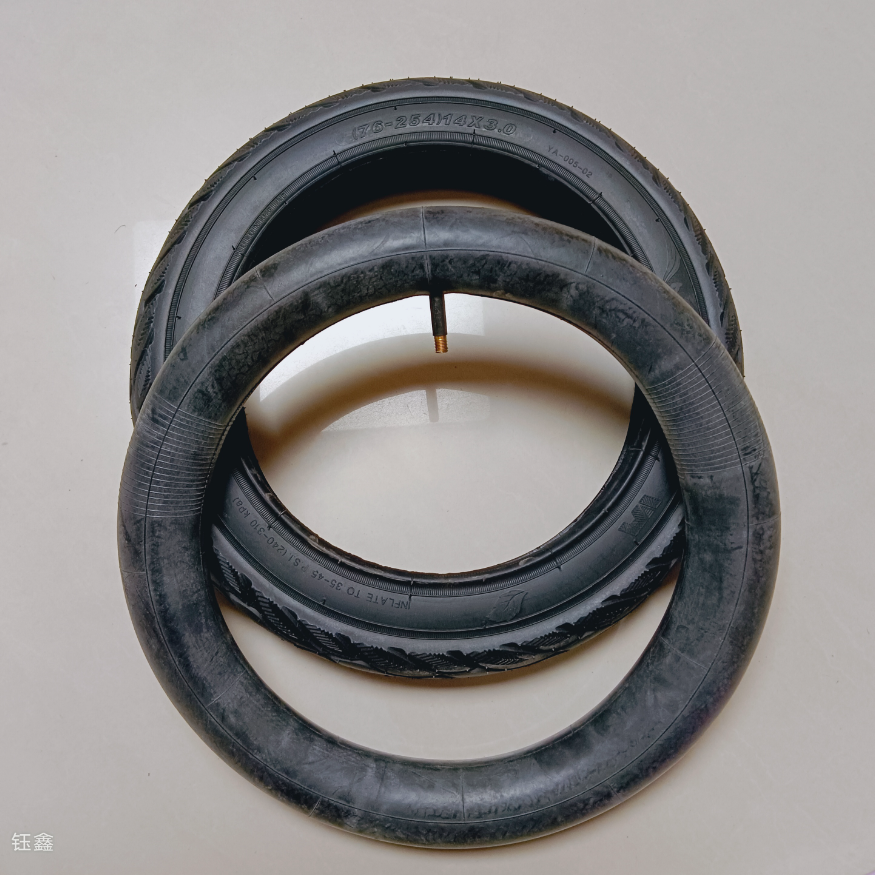 14寸儿童自行车轮胎14X3.0内外胎