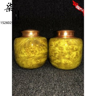 高端正宗福建名作金丝楠木茶叶罐茶具大叶多功能储藏罐内部无上膝