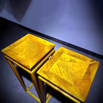 金丝楠木仿古新中式风轻奢盆景架