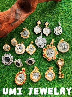 UMI古币合集/孤品清仓/不支持退换/高级复古节日礼物吊坠耳钉S925