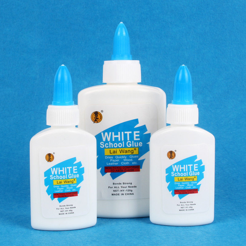 儿童手工diy制作基本材料 快干手工白胶白乳胶 美劳用品液体胶水