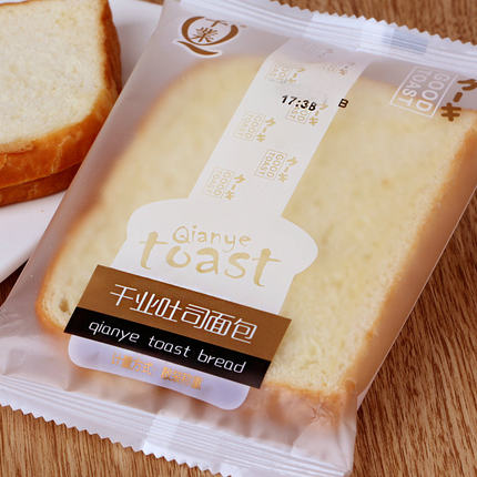 千业蛋皮吐司乳酪夹心千叶面包北海道网红切片三明治500g早餐零食
