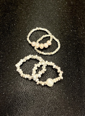 925通体纯银简约纯手工戒指