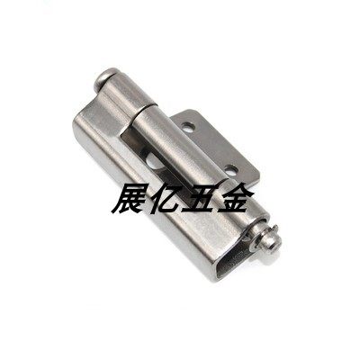 HT3163不锈钢304脱卸式折弯铰链带附件暗藏隐形柜门合页厂家直销