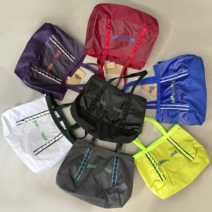 新款单肩包25L大容量托特包妈咪包PU皮质手提购物袋防水健身包轻