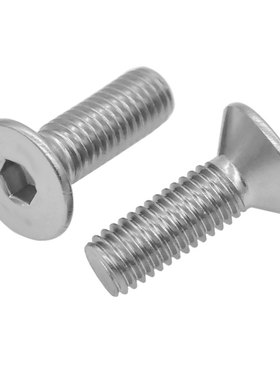 促销304不锈钢内六角沉头螺钉M3M4M5M6M8 内六角平杯螺丝DIN7991