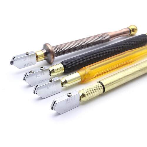 玻璃刀家用金钢石划厚玻璃滚轮式多功能瓷砖刀磁砖切割划刀开界器