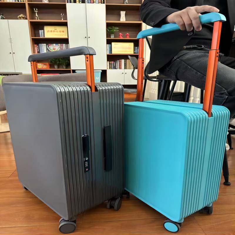 宽拉杆大容量万向轮铝框款登机箱