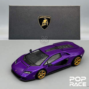 POPRACE 1/64 293 兰博基尼 Countach LPI 800-4 香港车仔展限定