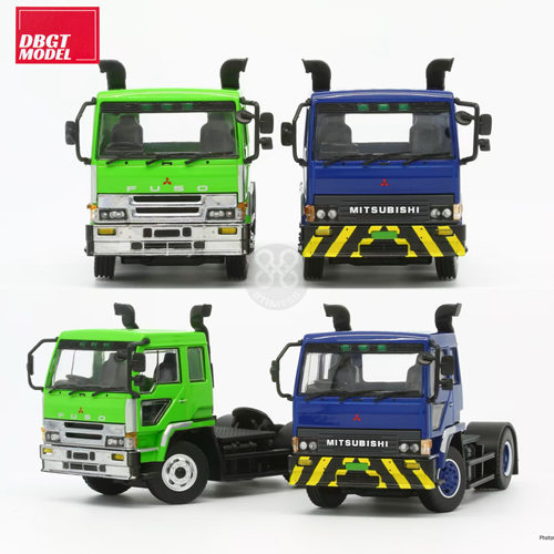 现货 DBGT 1:64 三菱Fuso The Great 单拖头 合金汽车模型