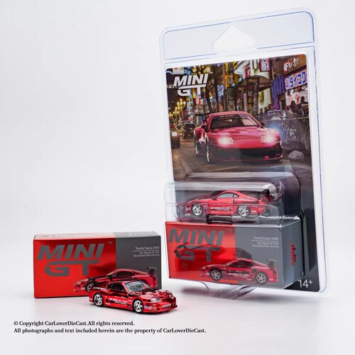 MINIGT 1:64 #1067#1132 丰田Toyota Supra A80 GT-300 合金车模