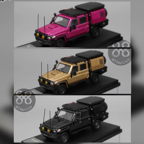 Autobots Models合金1:64越野车LC79模型J70陆地巡洋舰适用于丰田