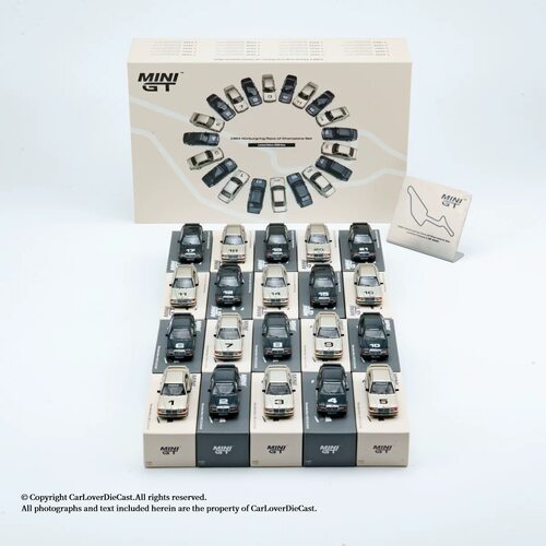 MINIGT 1:64 #1076 S0016 奔驰 190E 塞纳1984纽博格林 合金车模
