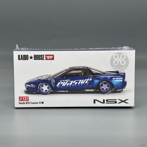 KaidoHouse x Minigt 1:64 本田 NSX Evasive V2 蓝色 车模 137