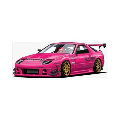 拓意POPRACERX7FC3S合金车模