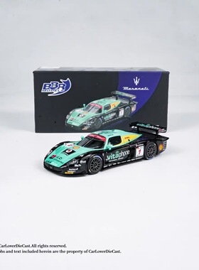 BBR 1:64 玛莎拉蒂MC12 Competizione #1 Vitaphone 合金车模
