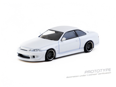 TW 1/64 丰田VERTEX Toyota Soarer JZZ30 白色合金汽车模型