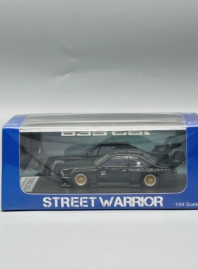 SW 1:64 宝马E24 LTO E30 635 CSI Sharknose 宽体 合金汽车模型