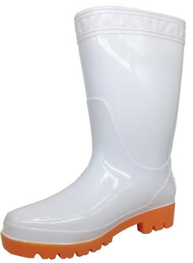 三耐白色中筒食品靴加厚雨鞋男雨靴防滑46码47码48码大码耐油酸碱