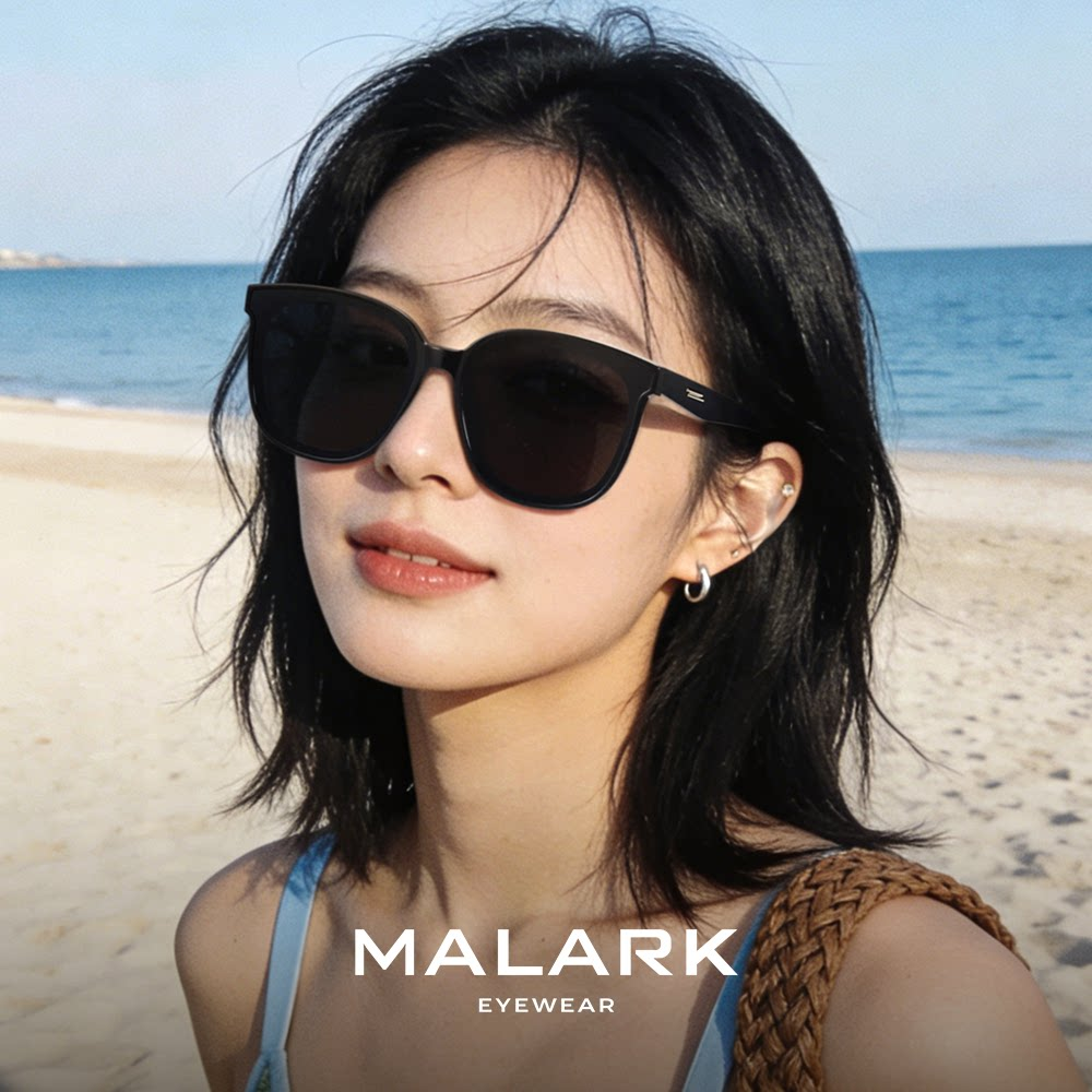 MALARK墨镜女2026新款高级感大脸显瘦眼镜防晒防紫外线开车太阳镜