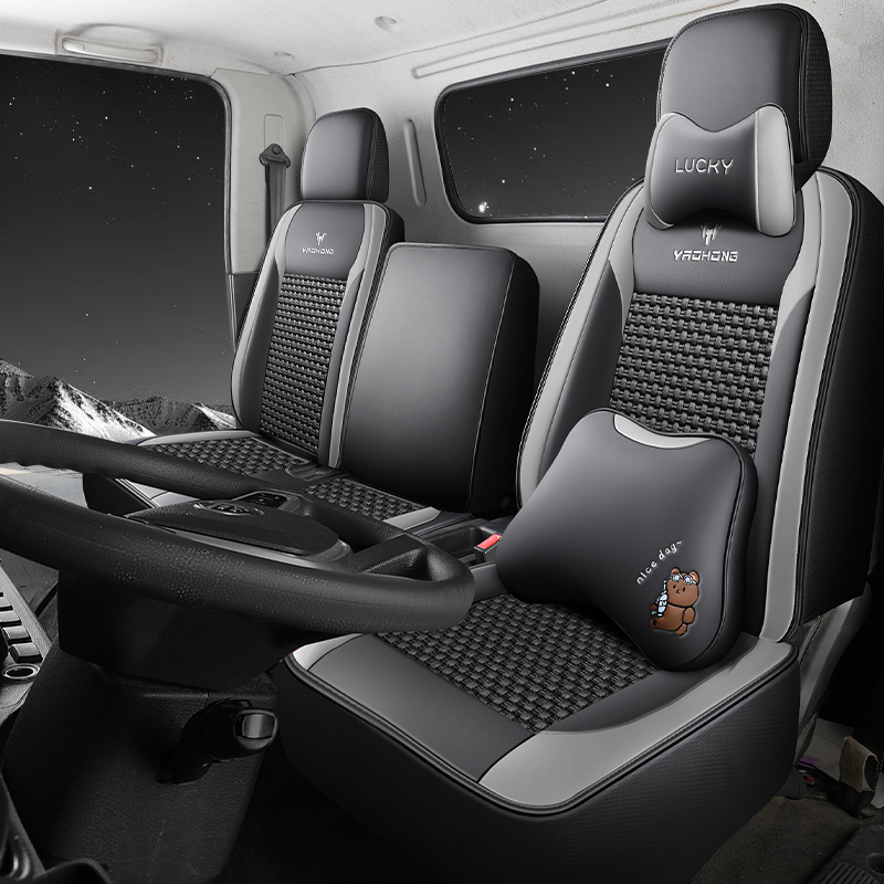 庆铃五十铃KV600/KV100P/kv800/EV100轻卡货车座套四季皮类坐垫