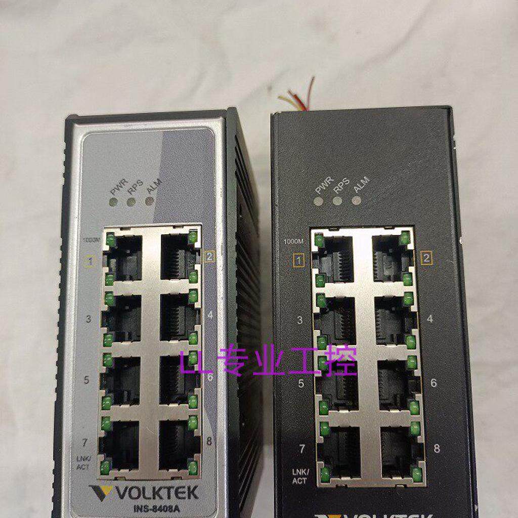议价拆机VOLKTEK INS-8408AW 8口交换机九新