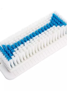 双色刷蓝色硬毛刷洗衣刷子清洁刷干洗店清洗羽绒服专用刷家用刷子