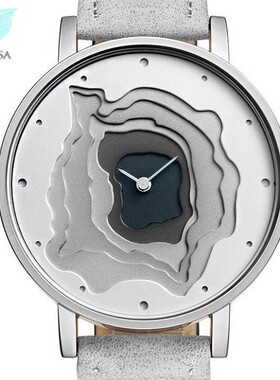 NAFISA原单出口大表盘艺术款设计手表中性男女表礼品表HOT包邮新