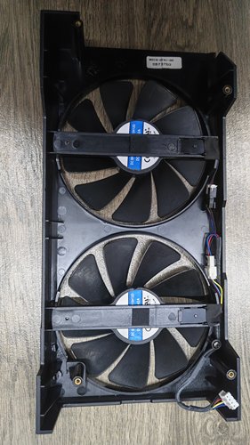 蓝宝石RX 580显卡风扇 双滚珠 570 480 470 散热静音风扇