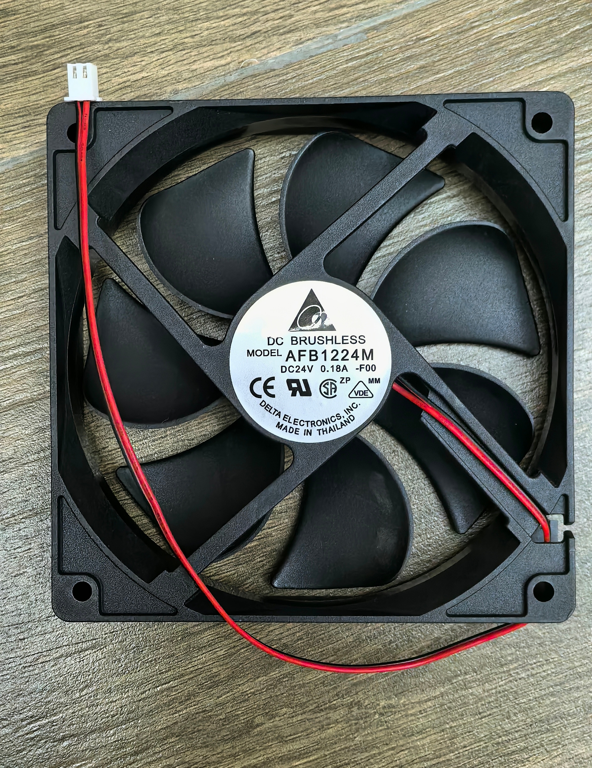 台达AFB1224M 12025 24V 0.18A 12CM服务器静音变频器散热风扇